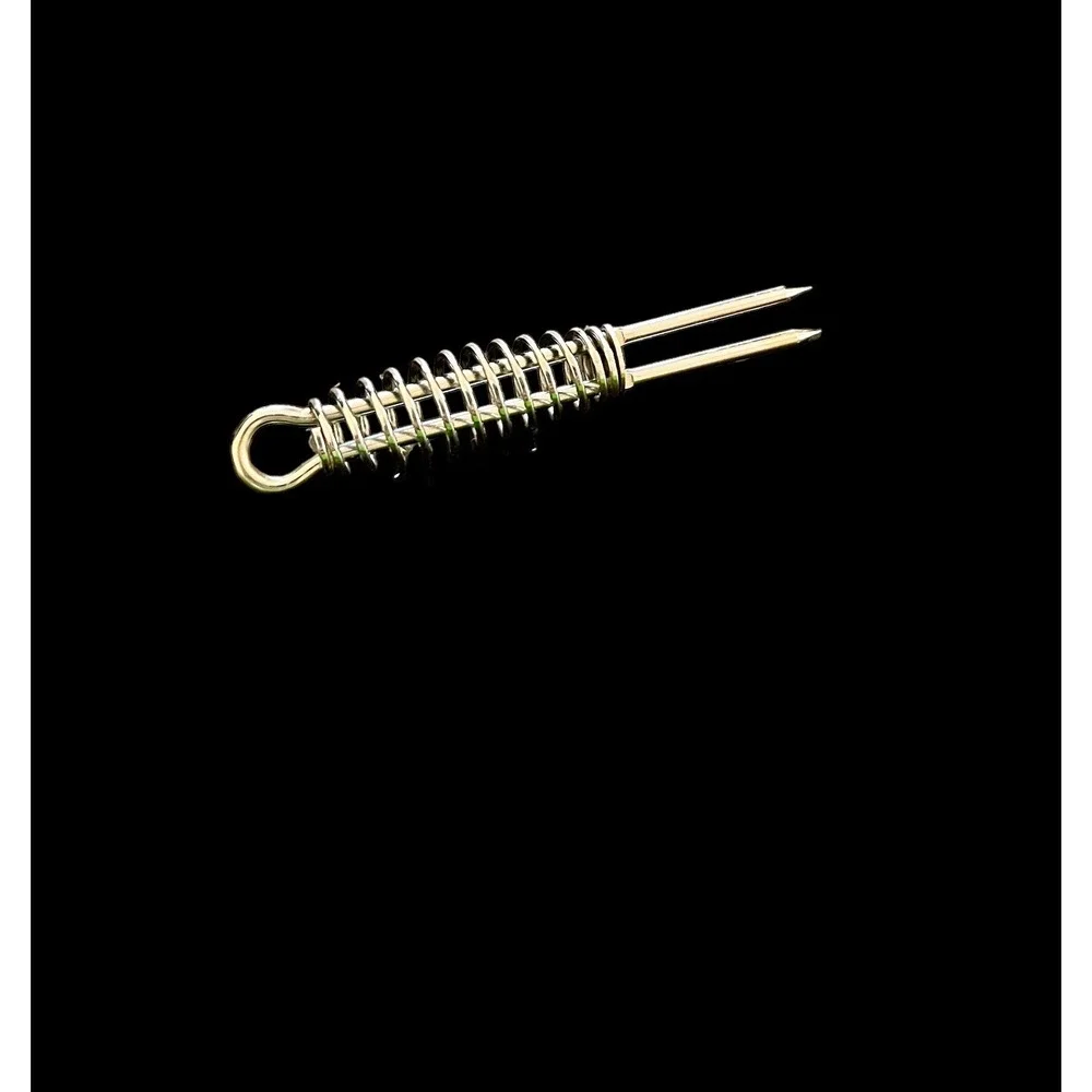 Corn Hors D'oeuvres Little Pick Holders Stainless Silver 12 Piece Set- Japan New